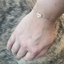 Load image into Gallery viewer, Real Pawprint Bracelet (Stainless Steel) - Your Pet's Pawprint