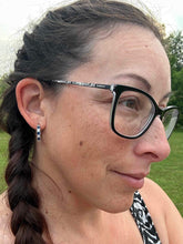 Load image into Gallery viewer, Lumi Hoop Earrings (Sterling Silver)