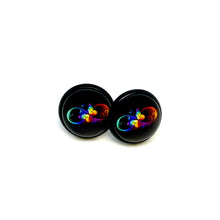 Load image into Gallery viewer, 10mm Neurodiversity Celebration Studs