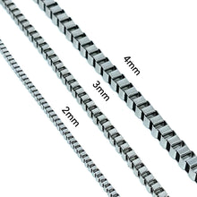 Load image into Gallery viewer, 4mm Box Chain (Stainless Steel)