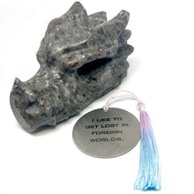 Load image into Gallery viewer, Foreign Worlds Bookmark (Choose Your Tassel)