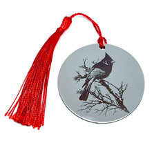 Load image into Gallery viewer, Cardinal Bookmark (Choose Your Tassel)