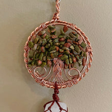 Load image into Gallery viewer, 7 Chakra Tree of Life Wall Hanging