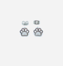 Load image into Gallery viewer, Pawprint Studs (Stainless Steel)