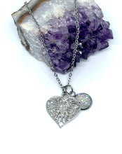 Load image into Gallery viewer, Heart of a Butterfly 3-in-1 Necklace (Stainless Steel)