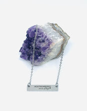 Load image into Gallery viewer, #OUTNUMBERED Mom of Boys Necklace (Stainless Steel)