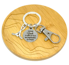 Load image into Gallery viewer, "A great Coach is hard to find and impossible to forget" Keychain