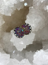 Load image into Gallery viewer, 12mm Dark Pink Druzy