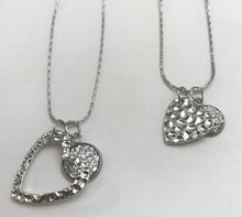 Load image into Gallery viewer, “One Love, One Heart” Mother-Daughter Necklace Set (Stainless Steel)
