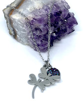 Load image into Gallery viewer, Dance of the Dragonflies 3-in-1 Necklace (Stainless Steel)