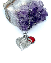 Load image into Gallery viewer, Heart of a Butterfly 3-in-1 Necklace (Stainless Steel)