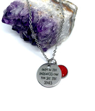 Load image into Gallery viewer, “Only in the Darkness can you see the Stars” 3-in-1 Necklace (Stainless Steel)