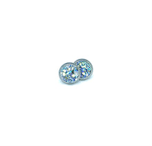 Load image into Gallery viewer, 8mm Frost Druzy Studs