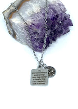 Load image into Gallery viewer, Serenity Prayer 3-in-1 Necklace (Stainless Steel)