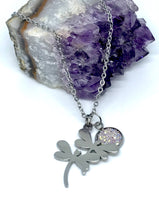 Load image into Gallery viewer, Dance of the Dragonflies 3-in-1 Necklace (Stainless Steel)