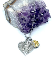 Load image into Gallery viewer, Heart of a Butterfly 3-in-1 Necklace (Stainless Steel)