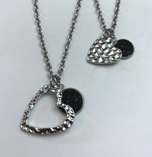 Load image into Gallery viewer, “One Love, One Heart” Mother-Daughter Necklace Set (Stainless Steel)