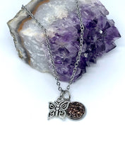 Load image into Gallery viewer, Arya Butterfly 3-in-1 Necklace (Stainless Steel)