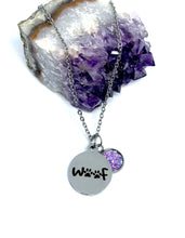Load image into Gallery viewer, W🐾F 3-in-1 Necklace (Stainless Steel)