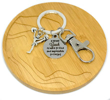 Load image into Gallery viewer, "A great Coach is hard to find and impossible to forget" Keychain