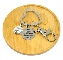 Load image into Gallery viewer, "A great Coach is hard to find and impossible to forget" Keychain