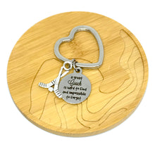 Load image into Gallery viewer, "A great Coach is hard to find and impossible to forget" Keychain