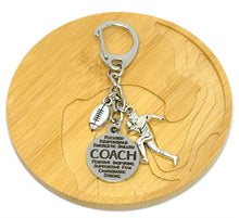 Load image into Gallery viewer, COACH Word Collage Key Clip