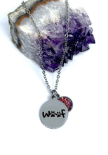 Load image into Gallery viewer, W🐾F 3-in-1 Necklace (Stainless Steel)