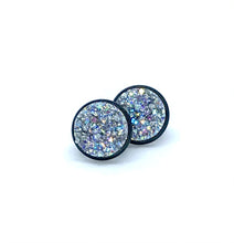 Load image into Gallery viewer, 12mm Frost Druzy Studs
