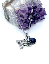 Load image into Gallery viewer, Dana Butterfly 3-in-1 Necklace (Stainless Steel)