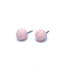 Load image into Gallery viewer, 6mm Cotton Candy Crystal Ball Studs