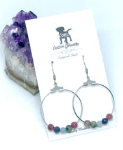 Load image into Gallery viewer, Ethel Birthstone Drop Earrings