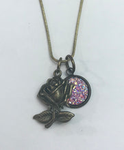 Load image into Gallery viewer, Rose Necklace (Antique Bronze)