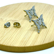 Load image into Gallery viewer, Butterfly Studs