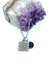 Load image into Gallery viewer, Serenity Prayer 3-in-1 Necklace (Stainless Steel)