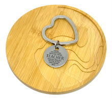Load image into Gallery viewer, TEACHER Word Collage Keychain