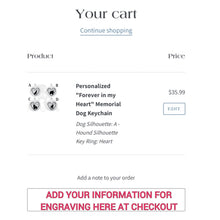 Load image into Gallery viewer, Personalized Family Keychain