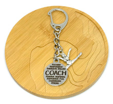 Load image into Gallery viewer, COACH Word Collage Key Clip