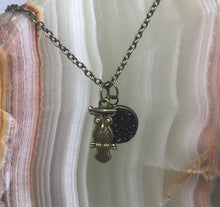 Load image into Gallery viewer, Owl Graduate 3-in-1 Necklace (Antique Bronze)