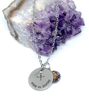 Load image into Gallery viewer, “Enjoy the Journey” 3-in-1 Necklace (Stainless Steel)