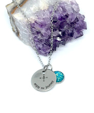 Load image into Gallery viewer, “Enjoy the Journey” 3-in-1 Necklace (Stainless Steel)