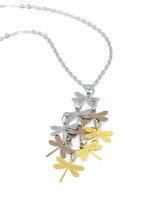 Load image into Gallery viewer, Mystery Dragonfly Flight Necklace (Stainless Steel)