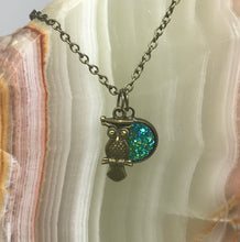 Load image into Gallery viewer, Owl Graduate 3-in-1 Necklace (Antique Bronze)