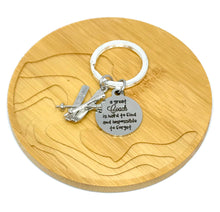 Load image into Gallery viewer, "A great Coach is hard to find and impossible to forget" Keychain