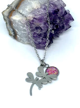 Load image into Gallery viewer, Dance of the Dragonflies 3-in-1 Necklace (Stainless Steel)