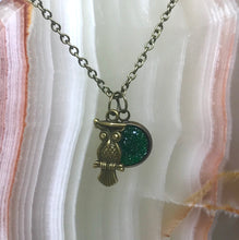 Load image into Gallery viewer, Owl Graduate 3-in-1 Necklace (Antique Bronze)