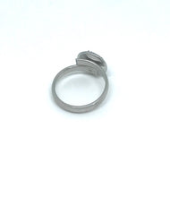 Load image into Gallery viewer, 10mm Gunmetal Druzy Ring (Stainless Steel)