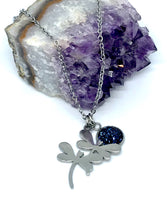Load image into Gallery viewer, Dance of the Dragonflies 3-in-1 Necklace (Stainless Steel)