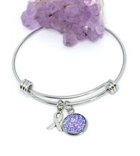 Load image into Gallery viewer, Cancer Research Bracelet (Stainless Steel)