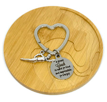 Load image into Gallery viewer, "A great Coach is hard to find and impossible to forget" Keychain